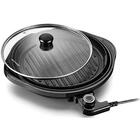 Panela Grill Gourmet 220v Com 1200w Grelha Antiaderente Tempe