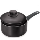 Panela Maxxima Antiaderente Preta Nr 20 C/ Tampa Aluminio