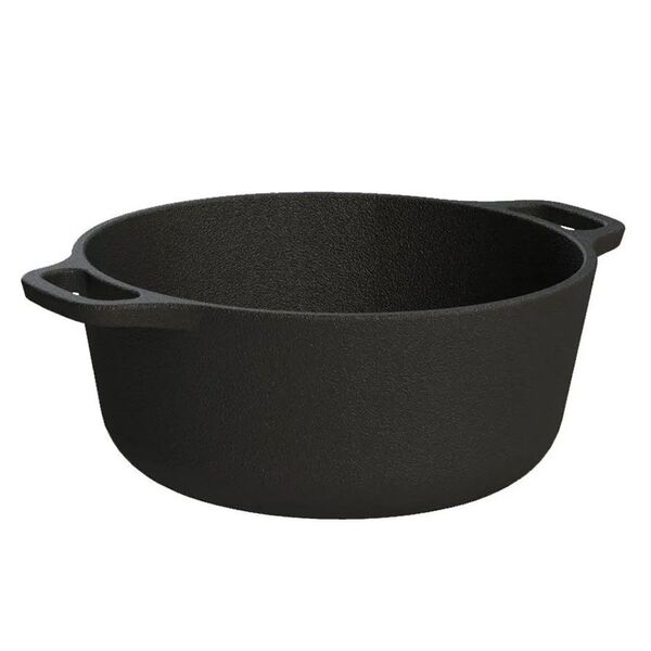 Panela Mini Ferro Alça Ferro Tira Gosto Petisco Libaneza 8cm