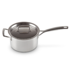 Panela Molheira Clássica Com Alça 18 Cm Aço Inox 3ply Le Creu