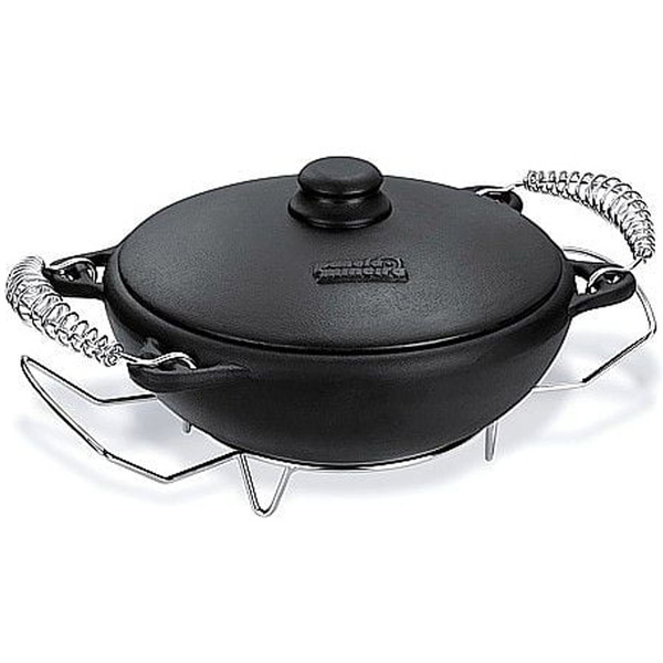 Panela Moqueca 6 Litros Tampa De Ferro 32 Cm Diâmetro