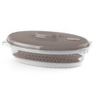 Panela Para Micro-ondas Oval 1l