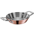 Panela Para Paella Em Aço Inox E Cobre Polido 16cm Maitre D S