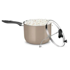 Panela Pipoqueira Pipoca Tampa De Vidro 4 8 Litros Teflon Ant