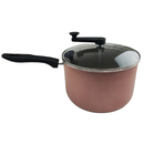 Panela Pipoqueira Pipoca Tampa Vidro 4 8 Litros 7 Camadas Tef