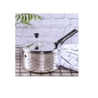 Panela Pipoqueira Polida Alumínio Pipoca 20cm