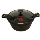 Panela Pó De Mármore Antiaderente 32cm Cazaro