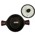 Panela Pó De Mármore Antiaderente Cabo Removível 24cm Cazaro