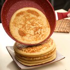 Panela Polishop Sauté Grand Vermelha de 24cm