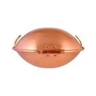 Panela Portuguesa Cataplana De Cobre Martelada 1 Litro