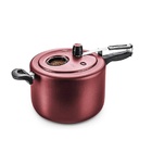 Panela Pressão 10l C/ Visor Vidro Cor Cereja Mta Cód 6025