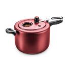 Panela Pressão 10l C/ Visor Vidro Cor Cereja Mta Cód 6025