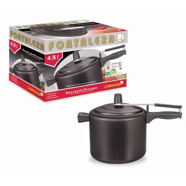 Panela Pressão 4,5 Litros Black 762245 - Fortaleza
