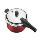 Panela Pressão 4,5l Tramontina Alumínio Vermelha Vancouver