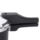 Panela Pressão Antiaderente Fechamento Externo Preta 4,5llitr