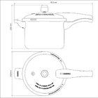 Panela Pressão Tramontina Vancouver Alumínio Antiaderente Sta