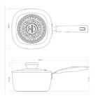 Panela Retangular Tramontina Refinatta Alumínio Antiaderente