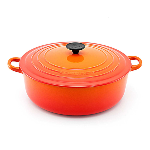 Panela Risoto 30cm Signature 6,4l Oficial Le Creuset Laranja