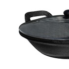 Panela Risoto De Ferro Fundido Com Tampa De Vidro - 5 L - Pre