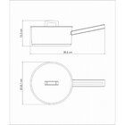 Panela Tramontina Brava Em Aço Inox Fundo Triplo Com Tampa Pl