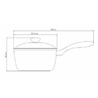 Panela Tramontina Design Collection Com Cabo 20 Cm Lyon Silic