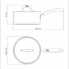 Panela Tramontina Duo Silicone Em Aço Inox Fundo Triplo Com T