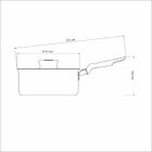 Panela Tramontina Formia Em Alumínio Com Revestimento Interno