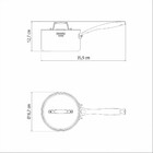 Panela Tramontina Grano Em Aço Inox Corpo Triplo Com Tampa E