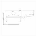 Panela Tramontina Lyon 20cm 2,8l Alumínio Forjado Antiaderent