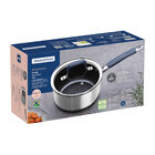 Panela Tramontina Romagna Aço Inox Cerâmico Black Stone 18 Cm