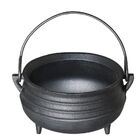 Panela Tripé Nº 7 Ferro Fundido Tampa Ferro Santana 5 Lt