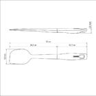 Panela Turim Antiaderente Ptc3 16cm Chumbo E Espátula De Sili