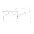 Panela Turim Antiaderente Ptc3 16cm Chumbo E Espátula De Sili