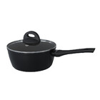 Panela Up Home Ouro Preto 16 Cm Em Alumínio E Revestimento In