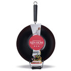 Panela Wok 36cm Em Aço Carbono Ken Hom