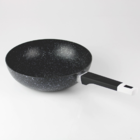 Panela Wok Antiaderente Stonechef 28x8cm Preto