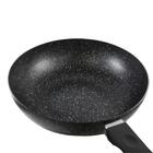 Panela Wok Antiaderente Stonechef 28x8cm Preto