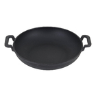 Panela Wok de Ferro Fundido 34cm Naterial