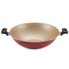 Panela Wok Panelux 5 Litros 32cm Antiaderente Com Tampa De Vi