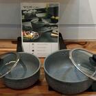 Panela Wolff De Alumínio E Cerâmica Granilite Cinza 24cm