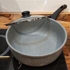 Panela Wolff De Alumínio E Cerâmica Granilite Cinza 24cm