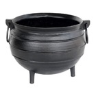 Panelão Caldeirão Bruxa Tripé Ferro Fundido Preto 140l 66cm