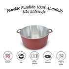 Panelão Fundido Alumínio Batido 36cm Panela Grande - Preto