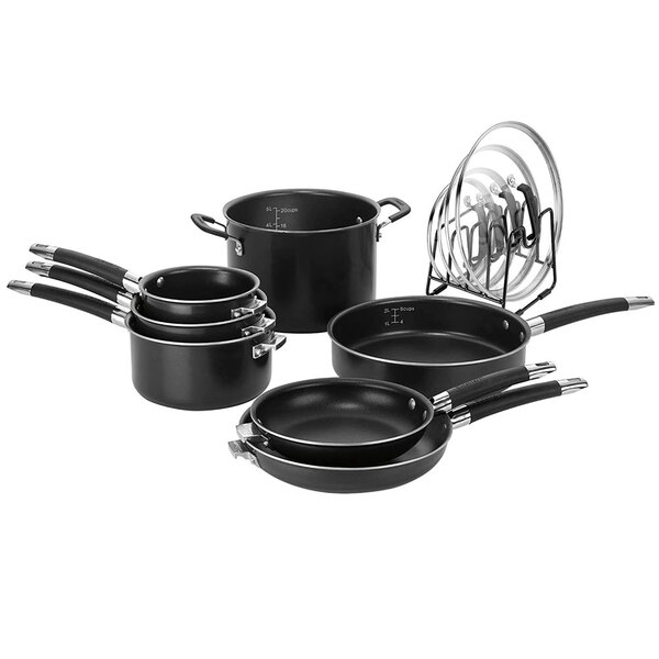 Panelas Cuisinart Aço Inox Smartnest 12 Peças N51-12bk