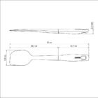 Panelas Mônaco Alumínio Antiaderente Vermelho E Espátula De S