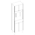 Paneleiro 04portas 01gaveta 2002101 Armoveis