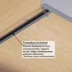 Paneleiro 100% MDF 2 Portas 1 Gaveta com Espaço Torre Quente