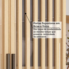 Paneleiro 100% MDF 4 Portas com Espaço para Micro-ondas 70cm