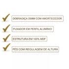 Paneleiro 1 Porta 50cm Em Mdf Kali Premium 12229x1 Nicioli