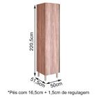 Paneleiro 1 Porta 50cm Em Mdf Kali Premium 12229x1 Nicioli